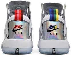 에어 조던 34 "화이트 메탈릭 실버" AR3240-101 Details for 에어 조던 34 "화이트 메탈릭 실버" AR3240-101