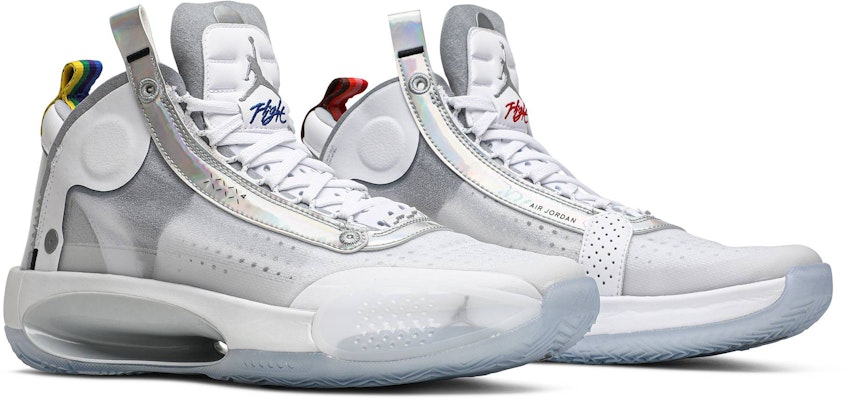 Air Jordan 34 'White Metallic Silver' AR3240-101/BQ3381-101 Cheap Air Jordan 34 'White Metallic Silver' AR3240-101/BQ3381-101
