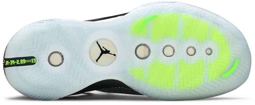 Air Jordan 34 Low 'Black Vapor Green Bleached Coral' CZ7750-003 Shop Air Jordan 34 Low 'Black Vapor Green Bleached Coral' CZ7750-003