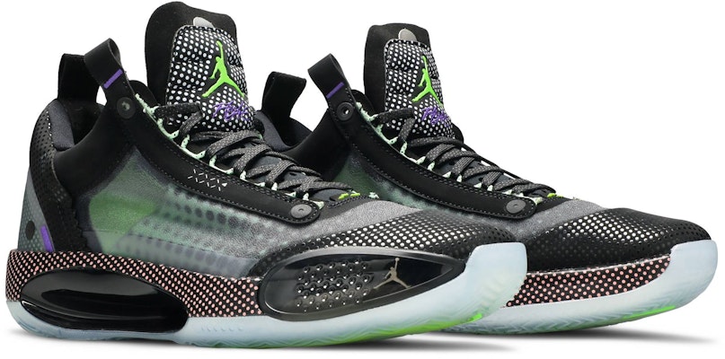 Air Jordan 34 Low 'Black Vapor Green Bleached Coral' CZ7750-003 Cheap Air Jordan 34 Low 'Black Vapor Green Bleached Coral' CZ7750-003