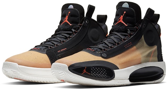Air Jordan 34 PF 'Amber Rise' - Amber Rise Lelaki Kasut Sukan Jordan BQ3381-800 Lookbook Air Jordan 34 PF 'Amber Rise' - Amber Rise Lelaki Kasut Sukan Jordan BQ3381-800