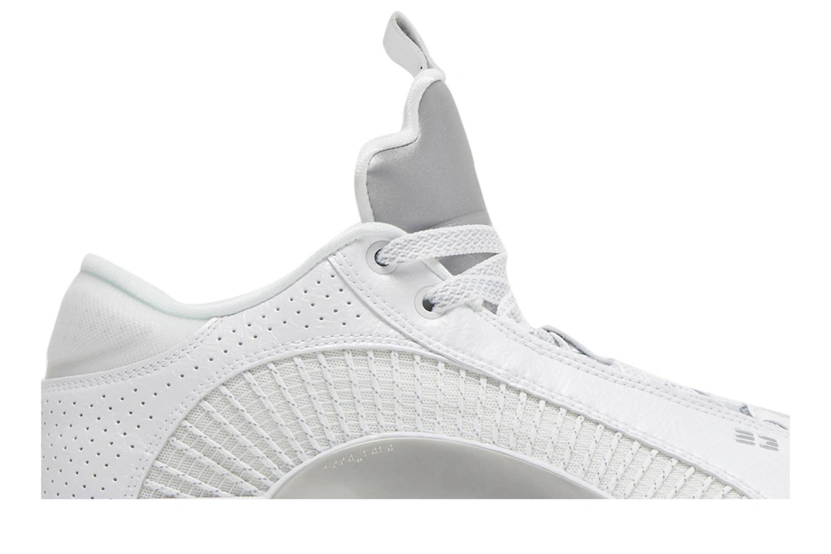 Air Jordan 35 Low 'White Metallic Silver'