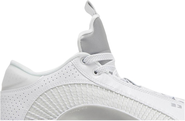 Air Jordan 35 Low 'White Metallic Silver' CW2460-100 Order Air Jordan 35 Low 'White Metallic Silver' CW2460-100