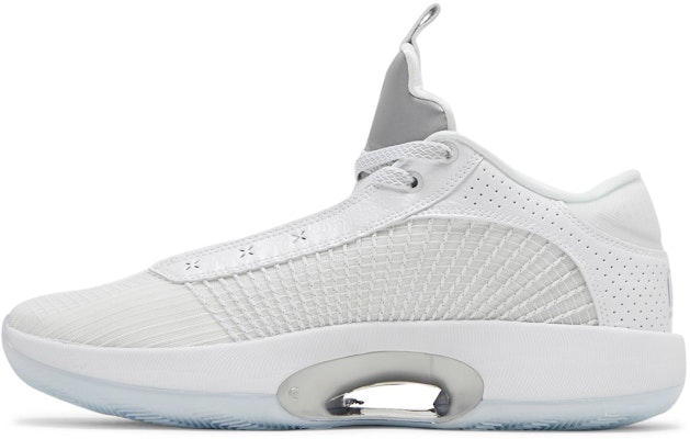 Air Jordan 35 Low 'White Metallic Silver' CW2460-100 Lookbook Air Jordan 35 Low 'White Metallic Silver' CW2460-100