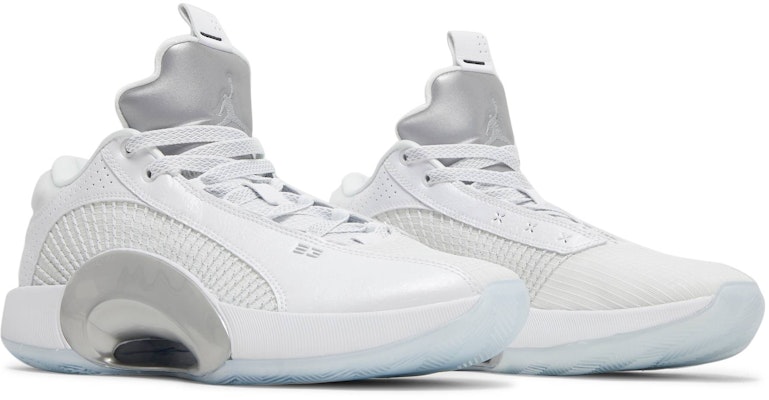Air Jordan 35 Low 'White Metallic Silver' CW2460-100 Cheap Air Jordan 35 Low 'White Metallic Silver' CW2460-100