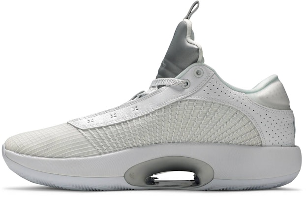 Air Jordan 35 Low PF 'White Metallic Silver' CW2459-100 Lookbook Air Jordan 35 Low PF 'White Metallic Silver' CW2459-100