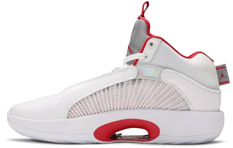 Air Jordan 35 PF "火红替代版" CQ4228-100 Lookbook Air Jordan 35 PF "火红替代版" CQ4228-100