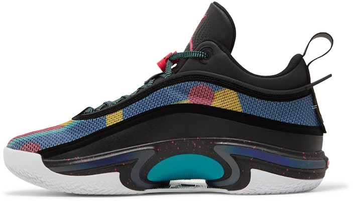Air Jordan 36 Low 'Black Multi-Color' DH0832-063/DH0833-063 Lookbook Air Jordan 36 Low 'Black Multi-Color' DH0832-063/DH0833-063