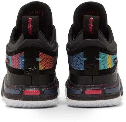 Air Jordan 36 Low 'Black Multi-Color' DH0832-063/DH0833-063 Details for Air Jordan 36 Low 'Black Multi-Color' DH0832-063/DH0833-063