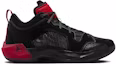 Lookbook Air Jordan 37 Low PF 'Hitam/Merah Universitas/Abu Tua/Emas Metalik' DQ4123-007