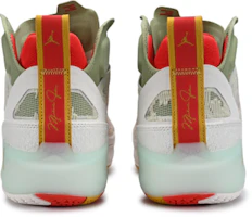 Details for Jordan Air Jordan 37 CNY PF 減震防滑耐磨 高筒 籃球鞋 男女款 米紅綠 國內版