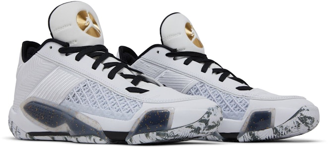 Air Jordan 38 Low 'Putih Emas Metalik Hitam' FD2326-107 Cheap Air Jordan 38 Low 'Putih Emas Metalik Hitam' FD2326-107