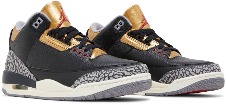 Women Air Jordan 3 Black Gold CK9246 067 CK9246 067 Novelship