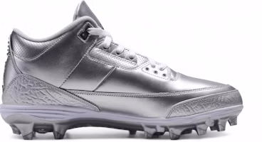 Air Jordan 3 Mid 'Metallic Silver' FZ8626-002