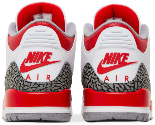 Air Jordan 3 OG 'Fire Red' 2022 Zapatos Retro Rojos DN3707-160 Sizing Air Jordan 3 OG 'Fire Red' 2022 Zapatos Retro Rojos DN3707-160