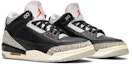 Cheap Air Jordan 3 Retro 1994 'Black Cement' Sepatu Sneaker Hitam Pria 130203-001