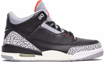 Air Jordan 3 Retro 2001 'Black Cement' 136064-001 Air Jordan 3 Retro 2001 'Black Cement' 136064-001