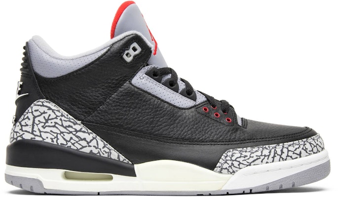 Air Jordan 3 Retro 2001 'Black Cement' 136064-001 Buy Air Jordan 3 Retro 2001 'Black Cement' 136064-001