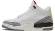 Lookbook Air Jordan 3 Retro 2003 'White Cement' Putih Kelabu 136064-102