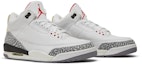 Cheap Air Jordan 3 Retro 2003 'White Cement' Putih Kelabu 136064-102