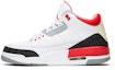 Lookbook Air Jordan 3 Retro 2007 'Fire Red' Merah Api 136064-161