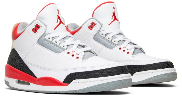 Air Jordan 3 Retro 2007 'Fire Red' Merah Api 136064-161 Cheap Air Jordan 3 Retro 2007 'Fire Red' Merah Api 136064-161