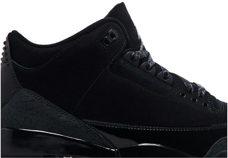Air Jordan 3 Retro 2025 'Kucing Hitam' CT8532-001 Lookbook Air Jordan 3 Retro 2025 'Kucing Hitam' CT8532-001