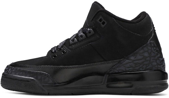 (Grade School) Air Jordan 3 Retro 'Black Cat' 834014-002 Lookbook (Grade School) Air Jordan 3 Retro 'Black Cat' 834014-002