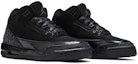Cheap (Kanak-Kanak) Air Jordan 3 Retro 'Black Cat' Hitam 834014-002
