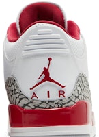 에어 조던 3 레트로 '카디널 레드' CT8532-126 Sizing 에어 조던 3 레트로 '카디널 레드' CT8532-126