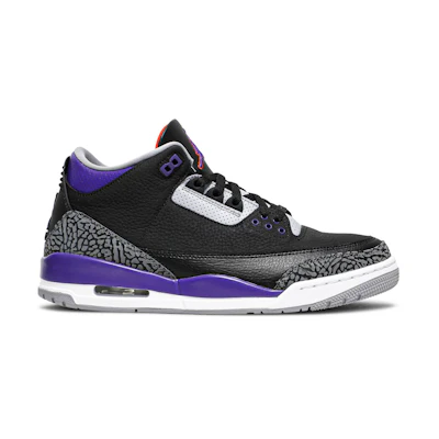 Jordan 3 Retro 'Court Purple'