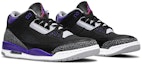 Cheap Air Jordan 3 Retro 'Court Purple' dalam Bahasa Melayu. CT8532-050
