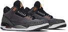 Cheap Air Jordan 3 Retro 'Fear' 626967-040 (Tetap dalam Bahasa Inggeris)