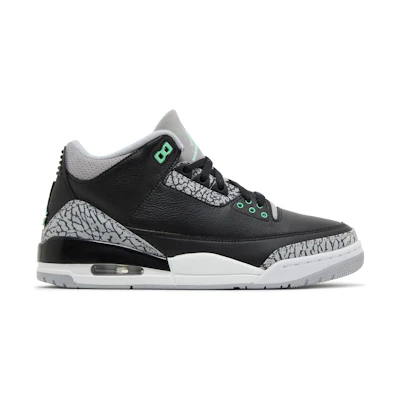 Jordan 3 Retro 'Green Glow'