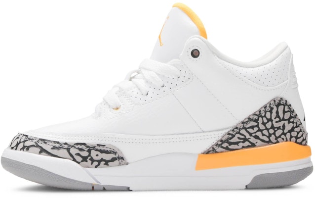 (PS) Air Jordan 3 Retro 'Laser Orange' Wanita 441141-108 Lookbook (PS) Air Jordan 3 Retro 'Laser Orange' Wanita 441141-108