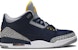 Air Jordan 3 Retro 'Michigan Wolverines' Edisi Khas AJ3-820064