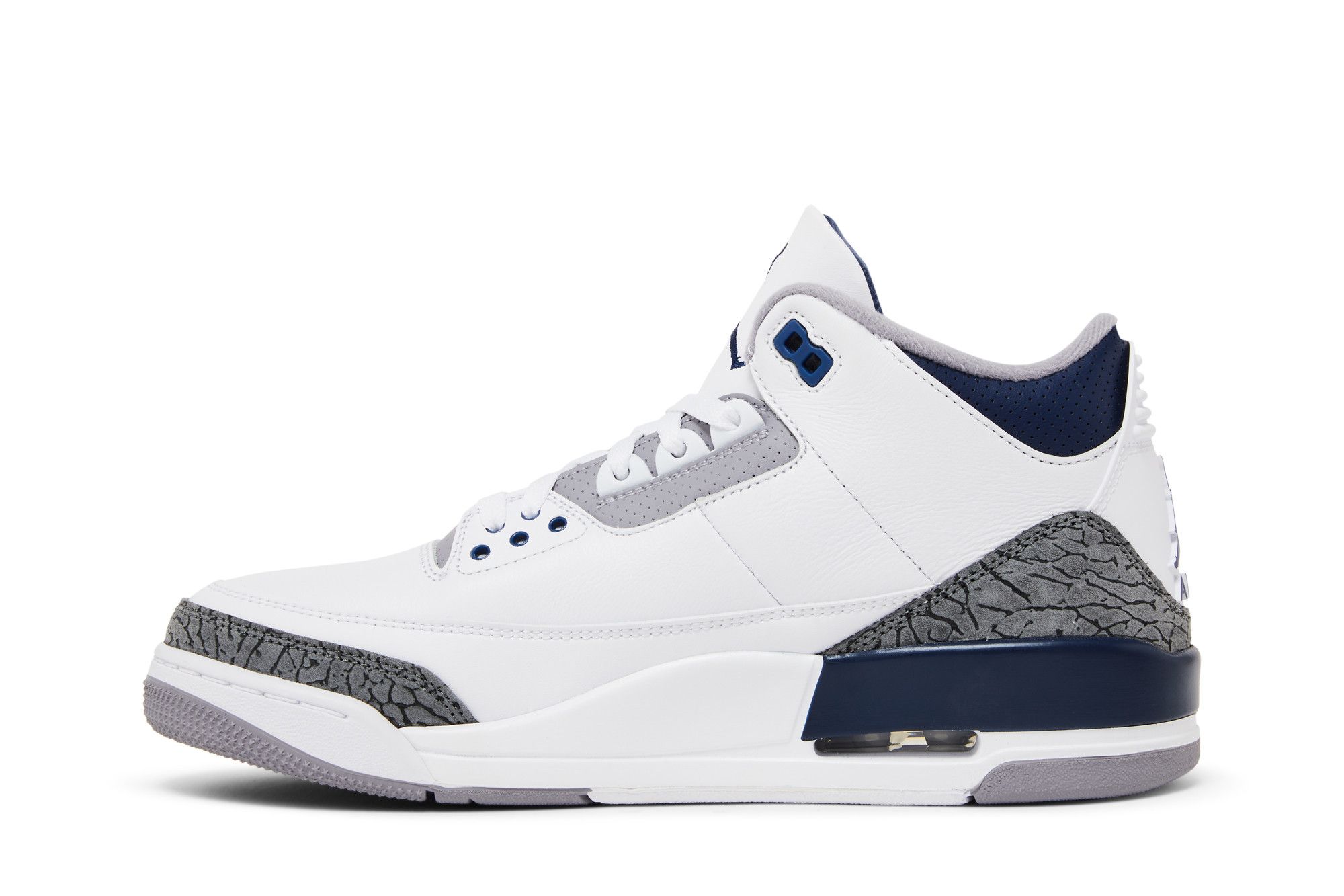 Shop Air Jordan 3 復刻版'午夜海軍藍' CT8532-140