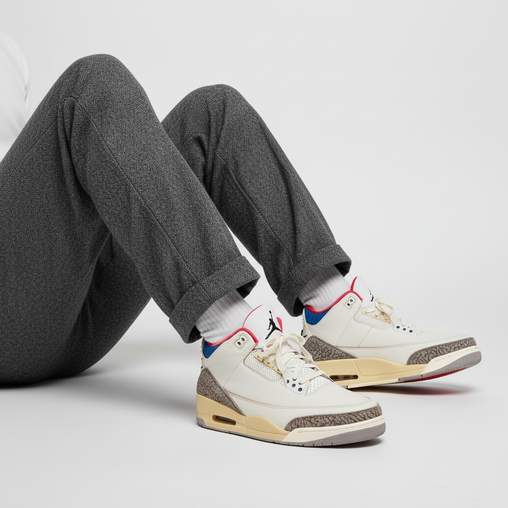 Order Air Jordan 3 Retro ''Seoul 2.0'' Lelaki Sneakers IB1482-100