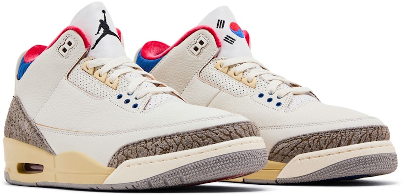 Air Jordan 3 Retro ''Seoul 2.0'' Lelaki Sneakers IB1482-100 2