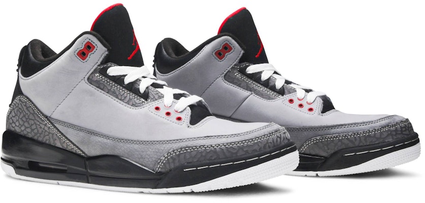 Air Jordan 3 Retro 'Stealth' Lelaki dan Wanita Sneakers 136064-003 Cheap Air Jordan 3 Retro 'Stealth' Lelaki dan Wanita Sneakers 136064-003