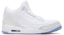 Air Jordan 3 Retro 'Triple White' 136064-111 (Putih Sepenuhnya)