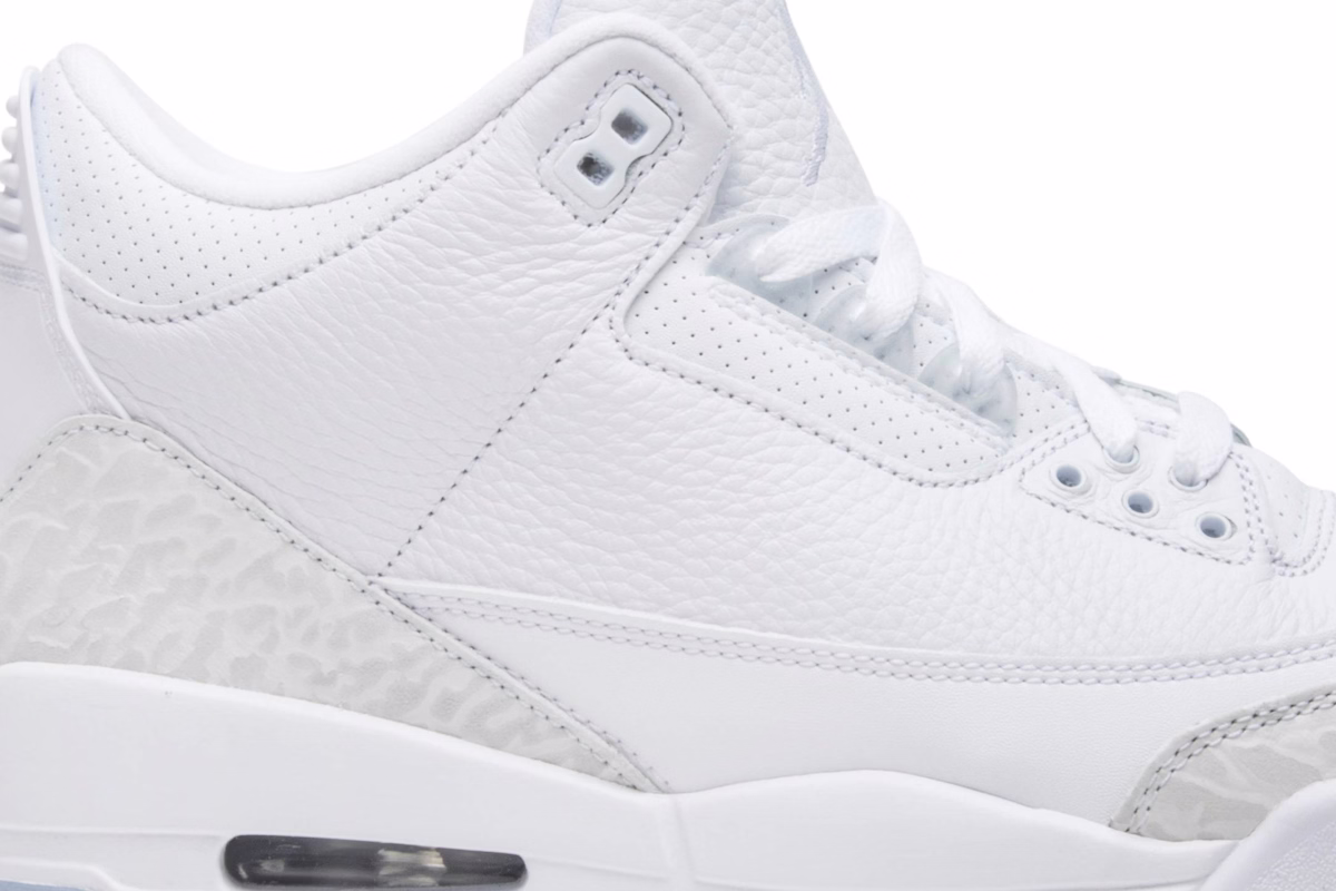 Air Jordan 3 Retro 'Triple White' 136064-111