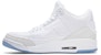 Air Jordan 3 Retro 'Triple White' 136064-111 (Putih Sepenuhnya)