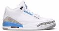 Buy Air Jordan 3 Retro 'UNC' CT8532-104 - Kasut Sneakers UNC Biru Putih