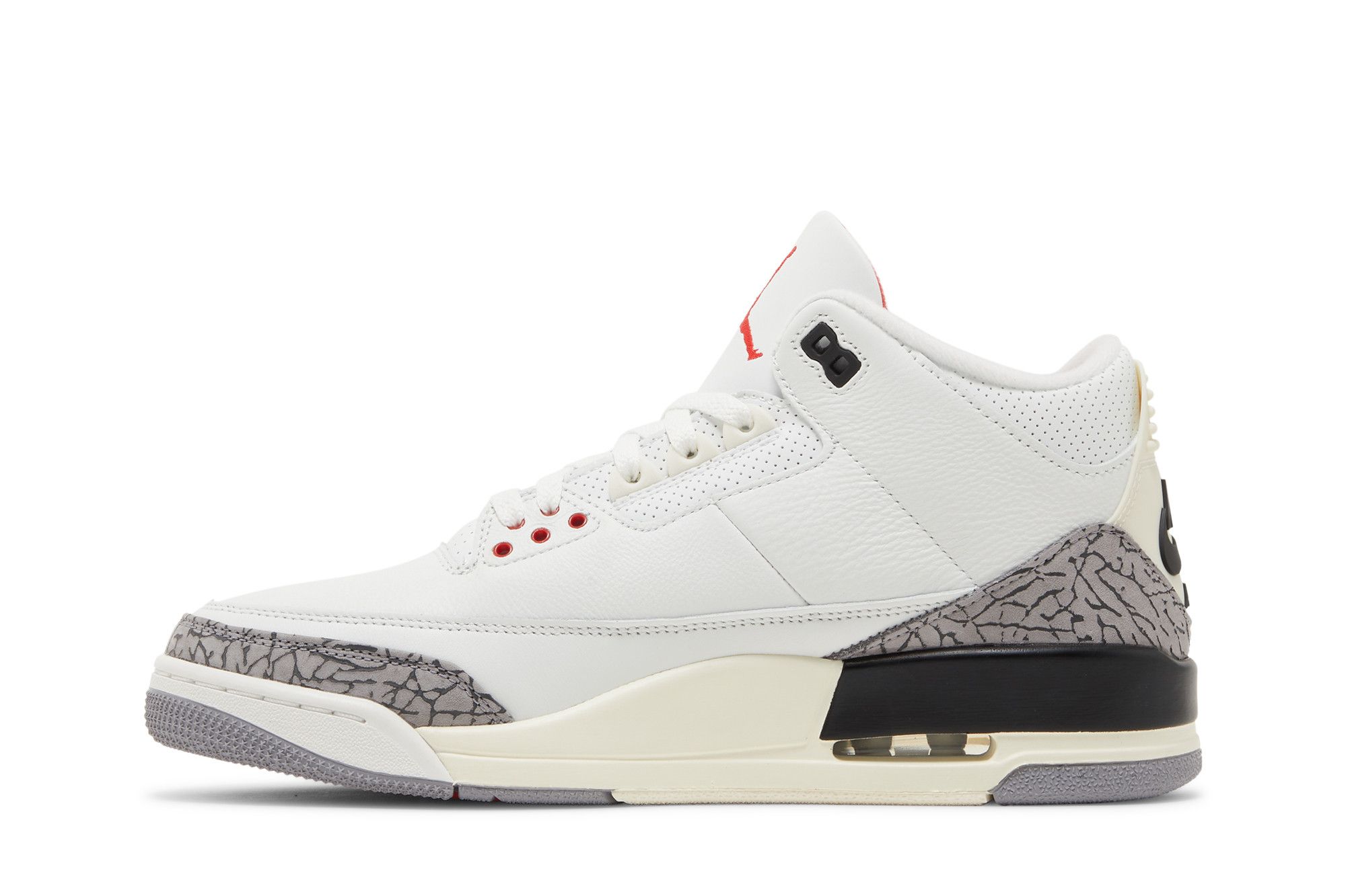 Shop Air Jordan 3 Retro ''White Cement Reimagined'' Weiß Zement Neuauflage DN3707-100