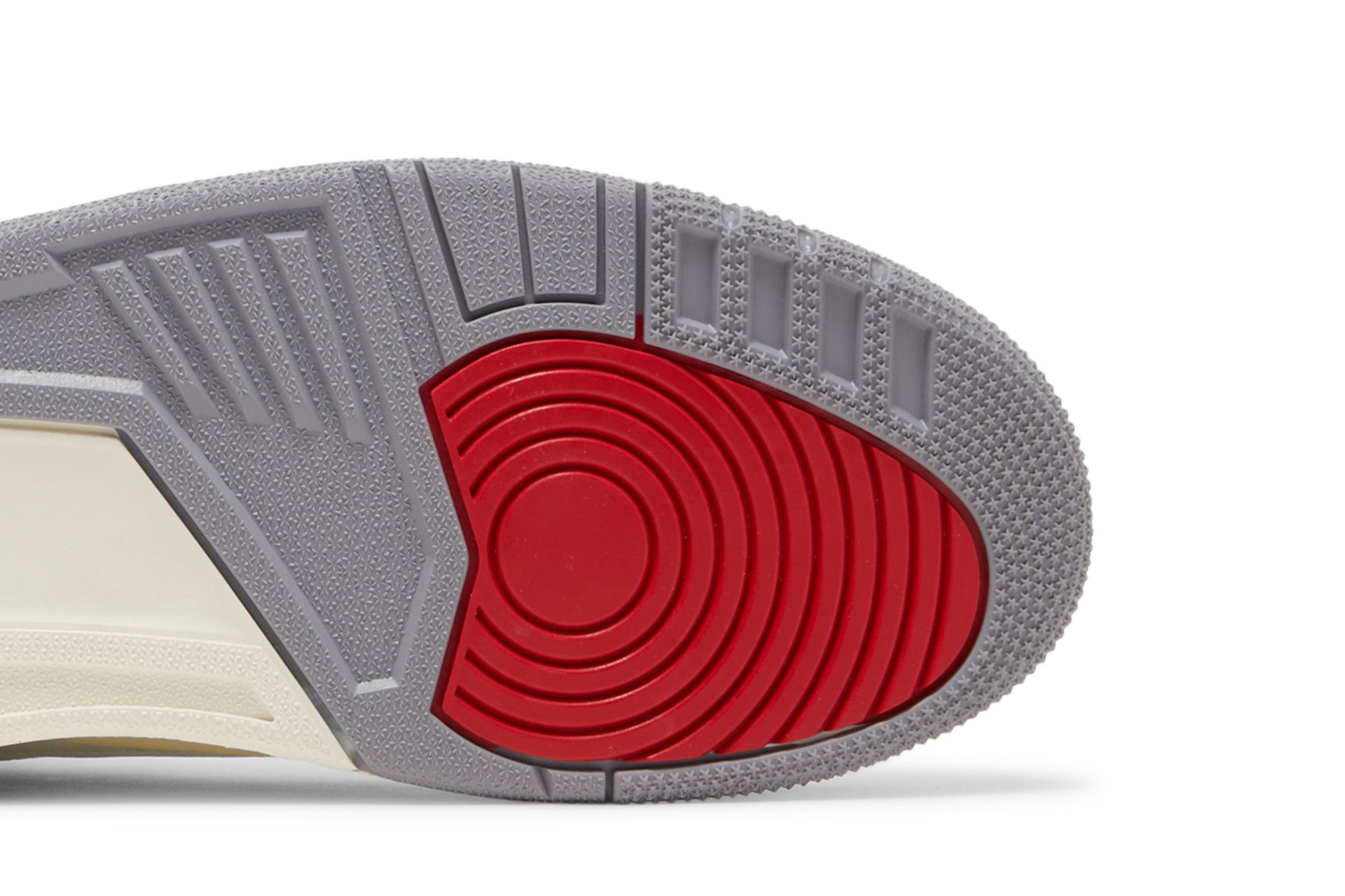 Details for Air Jordan 3 Retro ''White Cement Reimagined'' Weiß Zement Neuauflage DN3707-100