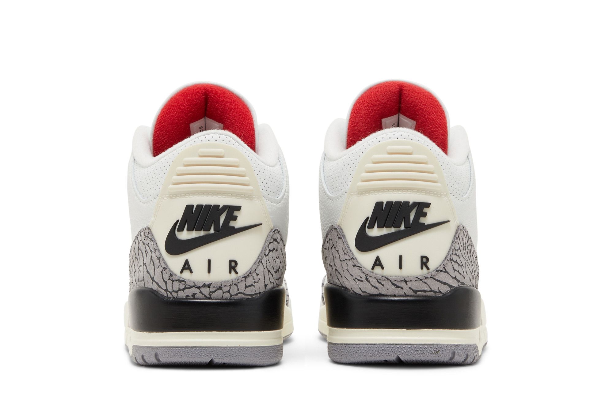 Sizing Air Jordan 3 Retro ''White Cement Reimagined'' Weiß Zement Neuauflage DN3707-100