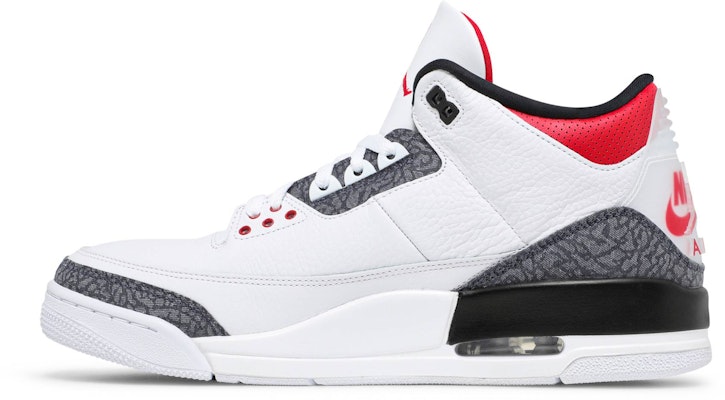 Air Jordan 3 Retro Denim SE 'Fire Red' CZ6431-100 Lookbook Air Jordan 3 Retro Denim SE 'Fire Red' CZ6431-100