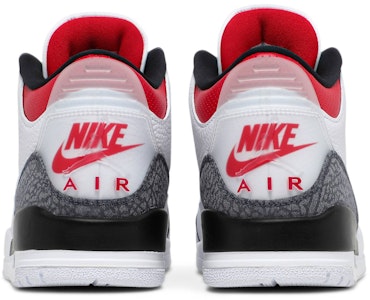 Air Jordan 3 复刻牛仔特别版 '火红' CZ6431-100 Details for Air Jordan 3 复刻牛仔特别版 '火红' CZ6431-100