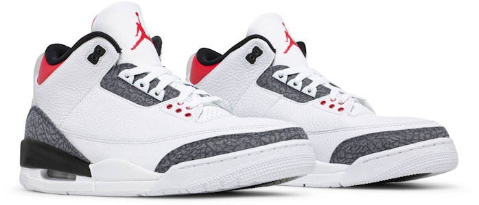 Air Jordan 3 复刻牛仔特别版 '火红' CZ6431-100 Cheap Air Jordan 3 复刻牛仔特别版 '火红' CZ6431-100